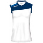 Tricou volei dama Ottawa, ALB / NAVY / ROYAL