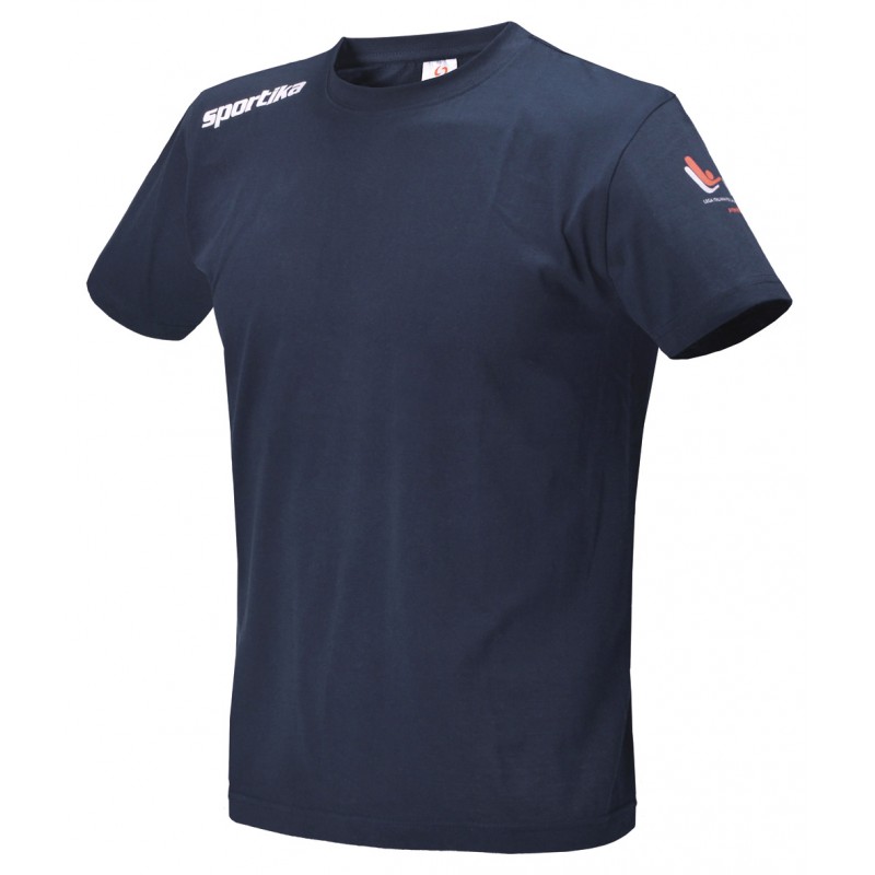 Tricou din bumbac Classic, Bleumarin