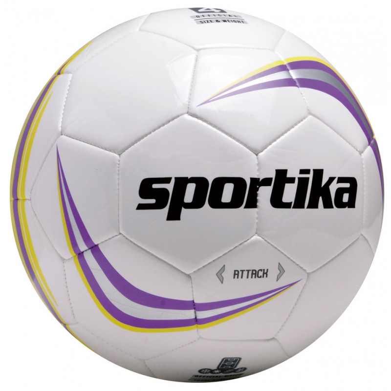 Minge fotbal antrenament Attack, Alb / Violet