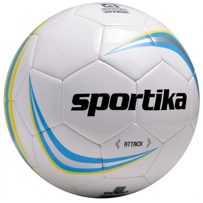 Minge fotbal antrenament Attack, Alb / Sky