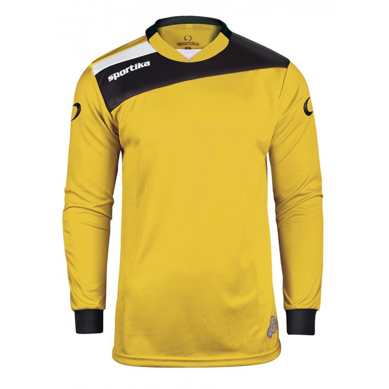 Bluza portar fotbal Breda, Galben Negru Alb