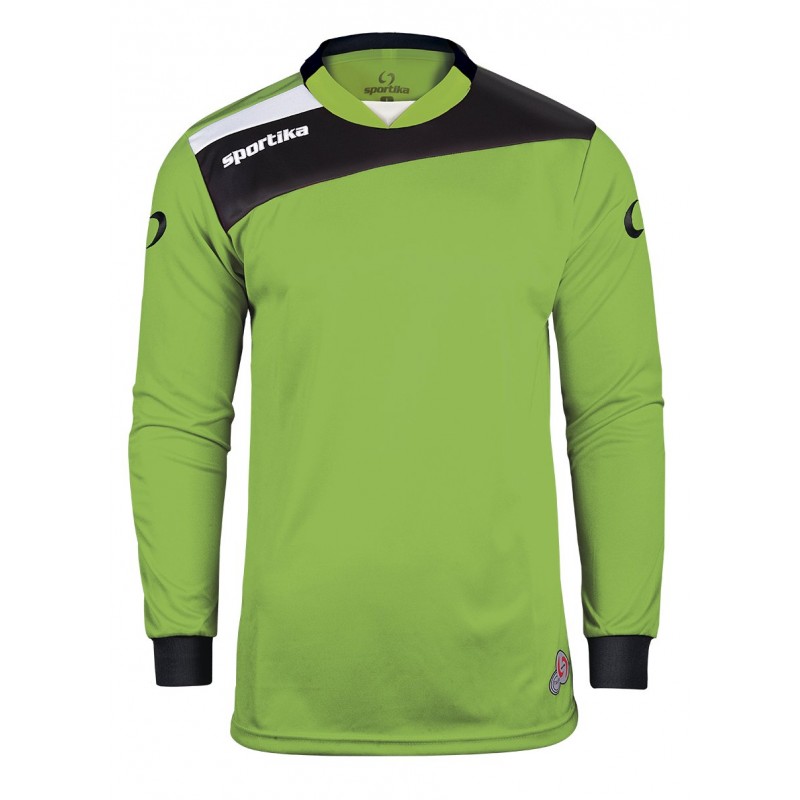 Bluza portar fotbal Breda, Verde Negru Alb