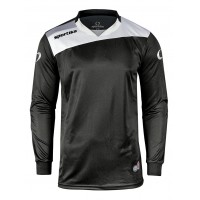 Bluza portar fotbal Breda, Negru Alb Gri