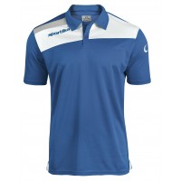 Tricou polo Brest, Royal Alb