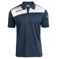 Tricou polo Brest, Bleumarin Alb