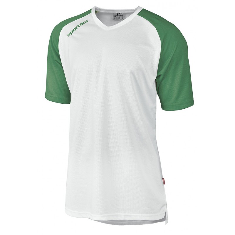 Tricou baschet cu maneca scurta Canada, ALB / VERDE