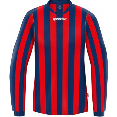 Tricou fotbal cu maneca lunga Stripe, 152
