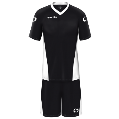 Echipament fotbal Basilea, Negru Alb